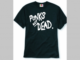 Punks not Dead  pánske tričko 100%bavlna značka Fruit of The Loom